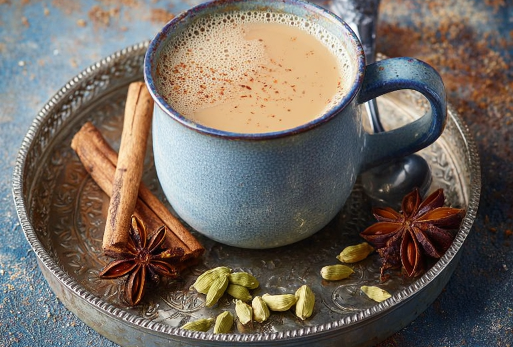 Authentic Spiced Indian Milk Tea Recipe