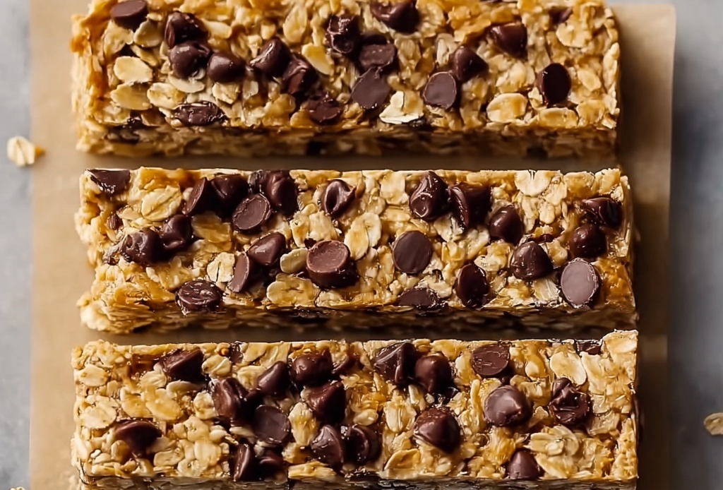 Chewy Protein Granola Bars