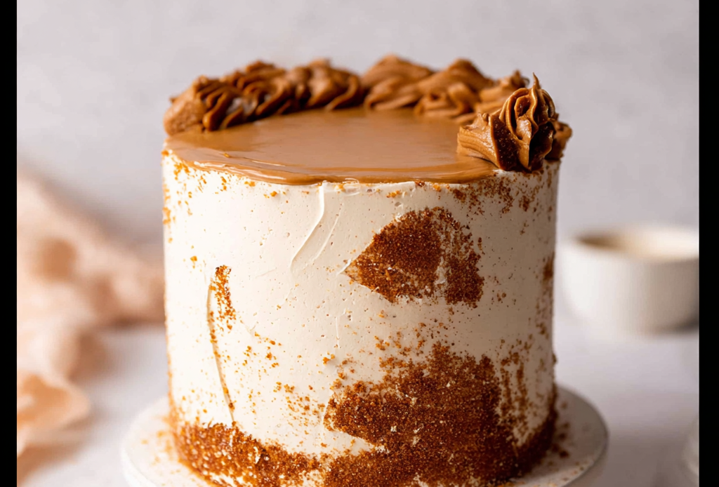 Cookie Butter Layer Cake