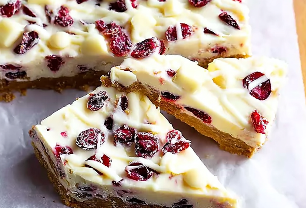 Cranberry Bliss Bars Copycat Recipe