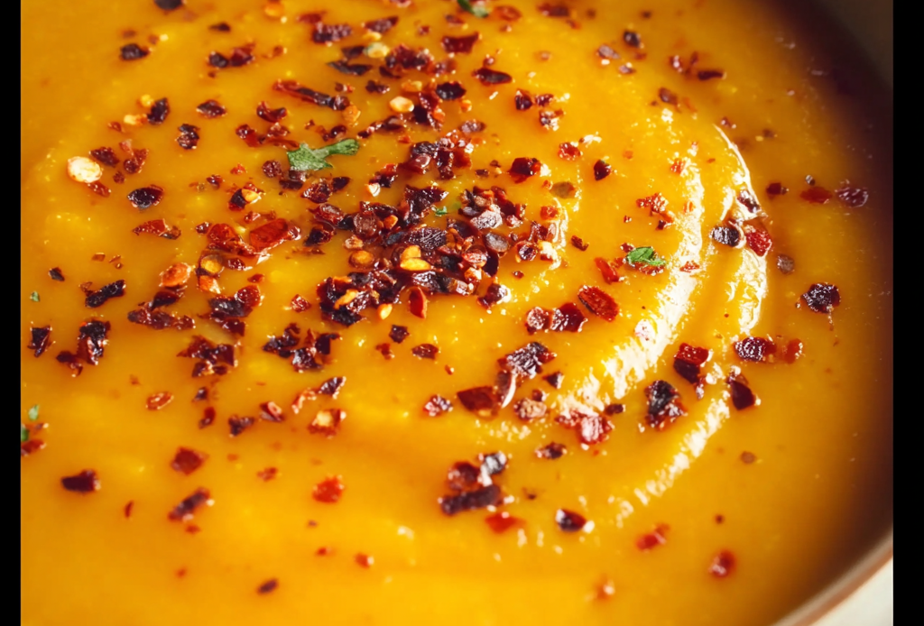 Creamy Butternut Squash Sweet Potato Soup