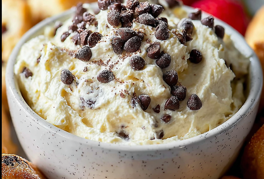 Creamy Cannoli Dip for Dessert Lovers