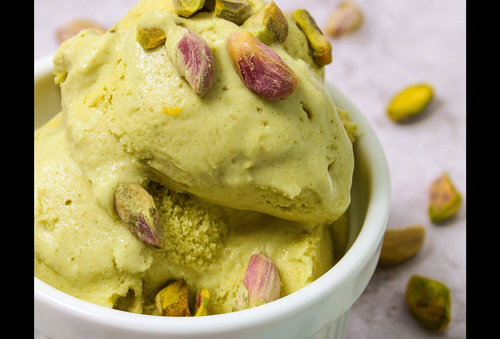Creamy Homemade Pistachio Ninja Creami Ice Cream