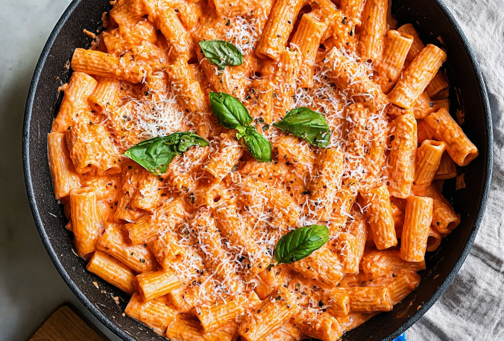 Creamy Pink Pasta Sauce for Comfort Food