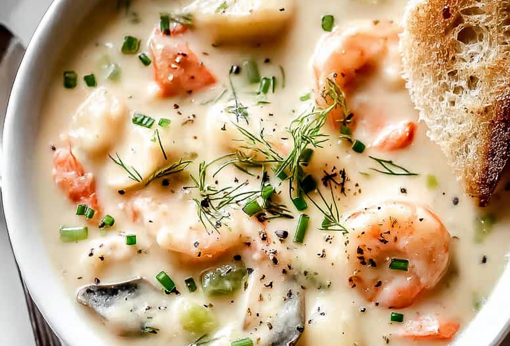 Creamy Seafood Chowder Recipe