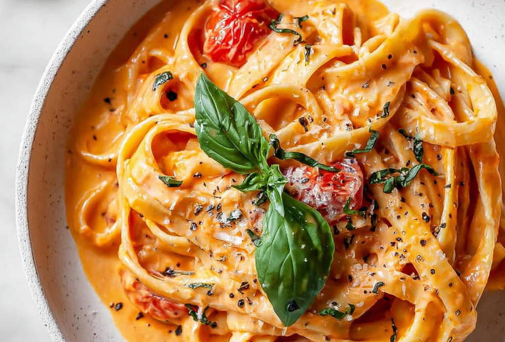 Creamy Tomato Pasta for a Quick Dinner
