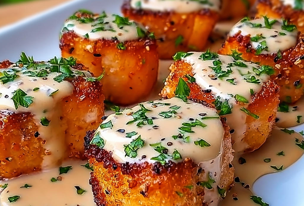 Crispy Bang Bang Salmon Bites Recipe