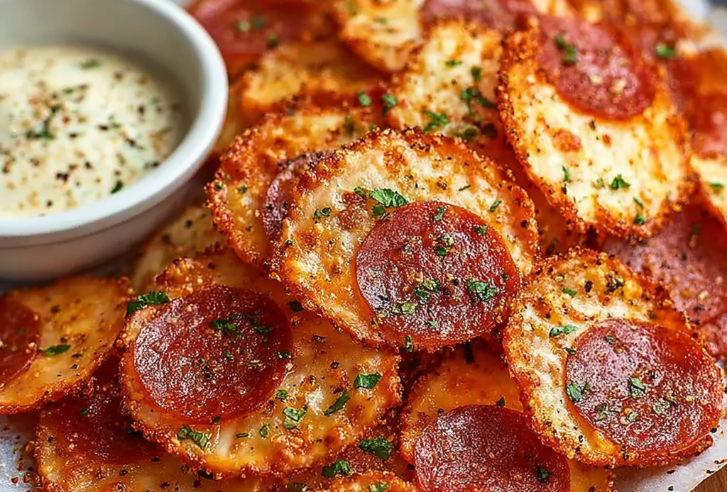 Crispy Pizza Chips
