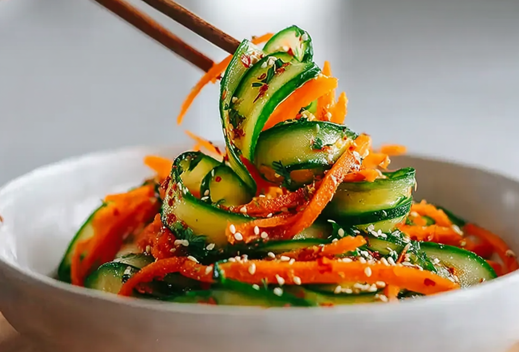 Cucumber and Carrot Salad