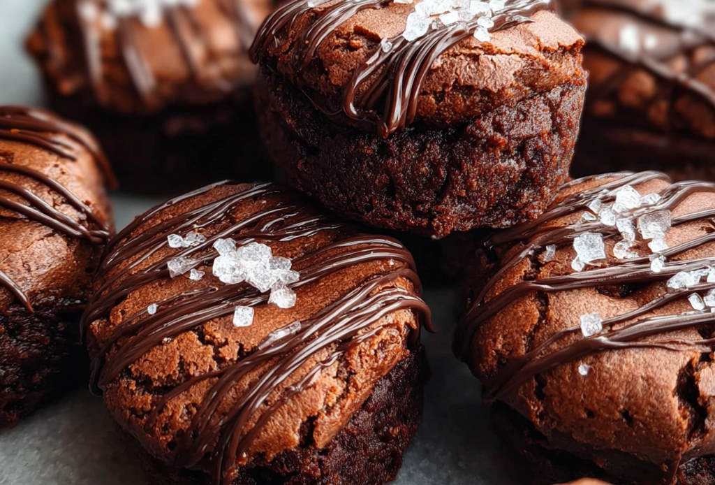 Decadent Brownie Petit Fours Delight