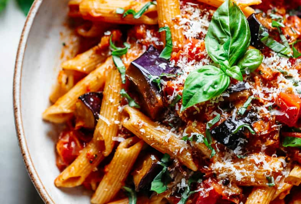 Easy Homemade Aubergine Pasta alla Norma
