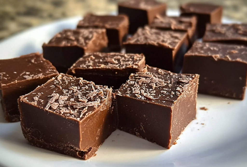 Easy Microwave Fudge in Minutes