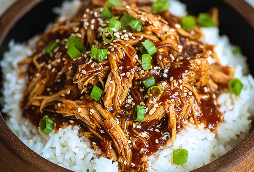 Easy Slow Cooker Teriyaki Chicken Recipe