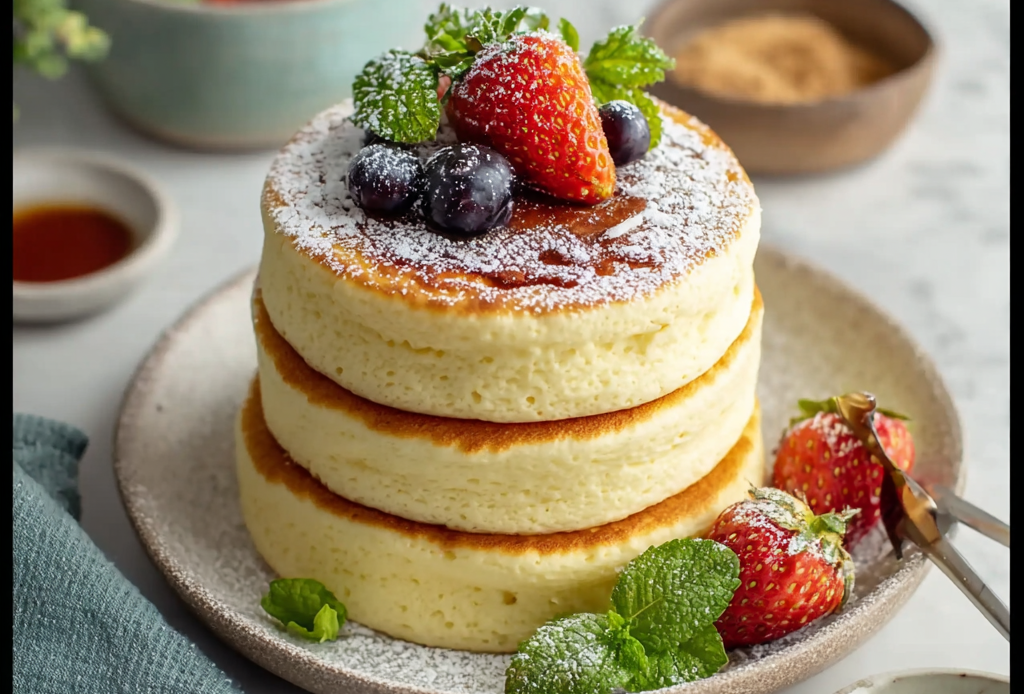 Japanese Pancake Ingredients and Preparation