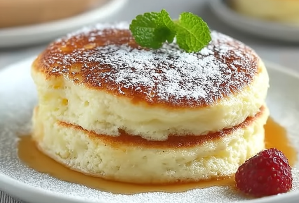 Japanese Soufflé Pancake Technique