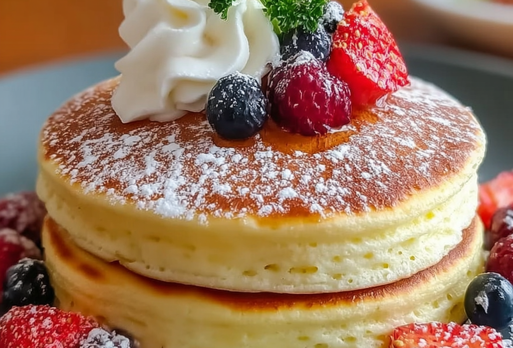 Japanese Souffle Pancakes