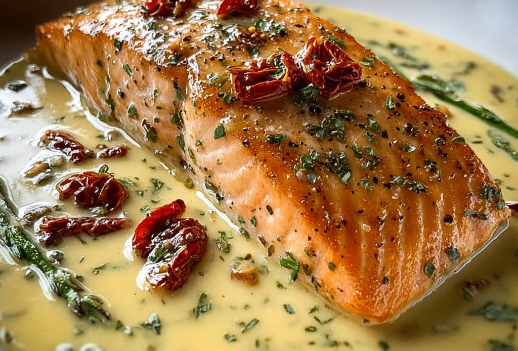 Marry Me Salmon in Garlic Butter Sauce