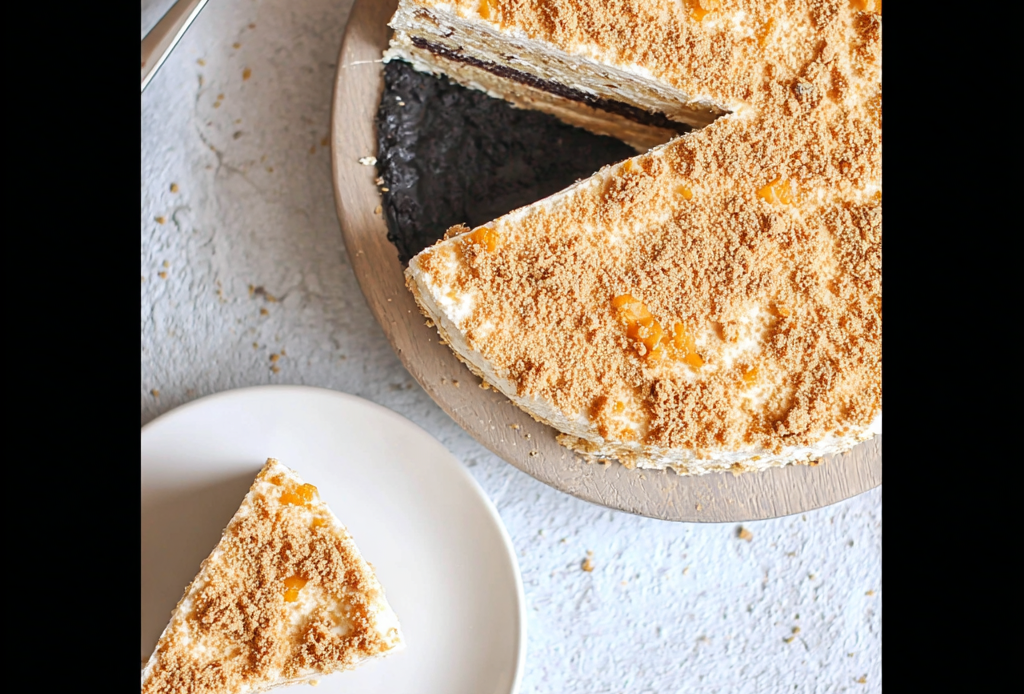 No-Bake Coffee Cookie Icebox Cake