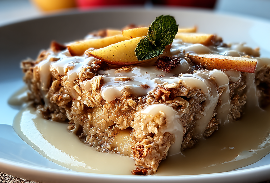 Oatmeal and Apple Breakfast Bake