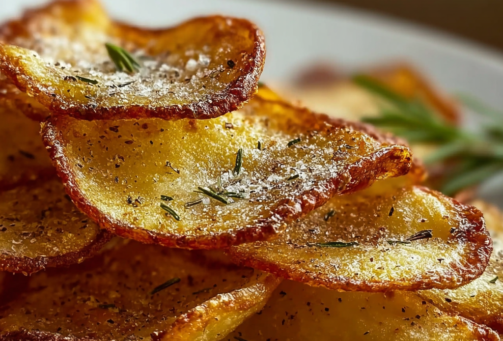 Oven-Baked Potato Chip Preparation