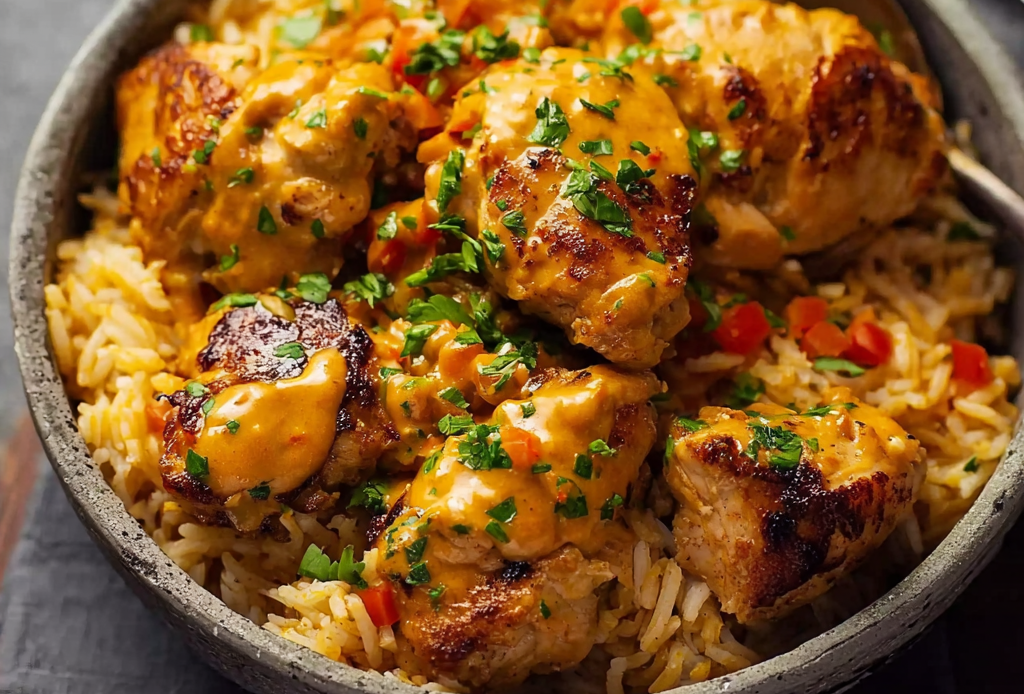 Portuguese Chicken with Rice