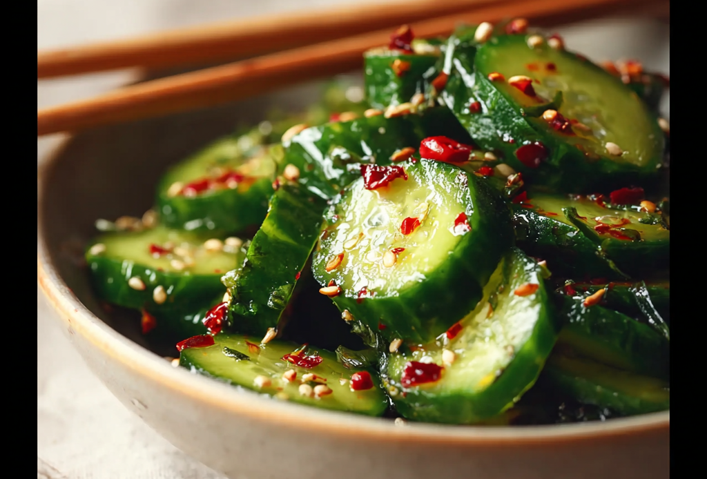 Quick Asian Cucumber Salad