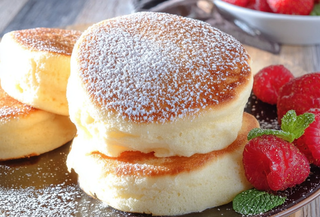 Recette de Fluffy Pancakes Délicieux et Moelleux