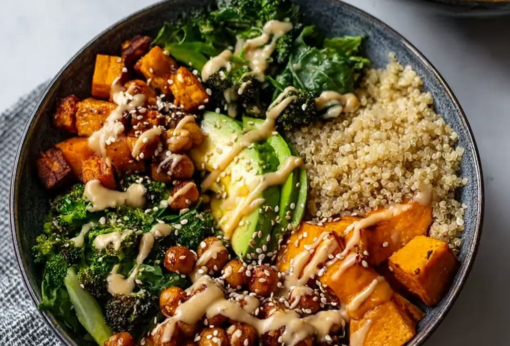 Sweet Potato Buddha Bowl Recipe
