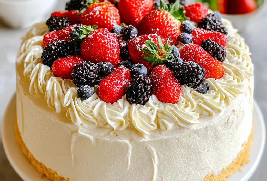 Vanilla Chantilly Cake Delight Recipe