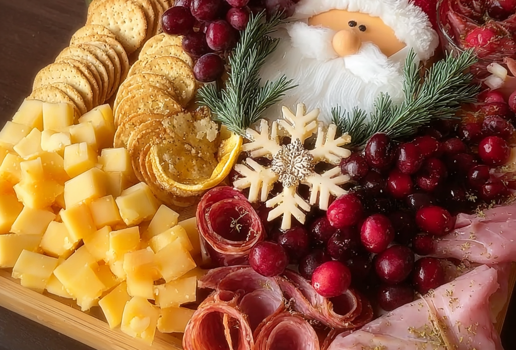 Christmas Appetizer Platter Components