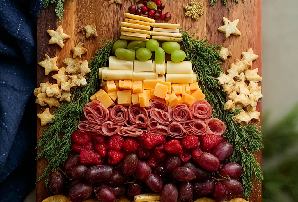 Christmas Tree Charcuterie Board
