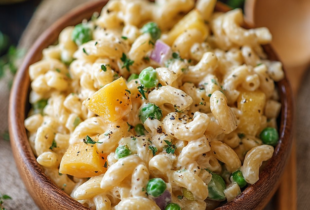 Classic Macaroni Salad Preparation