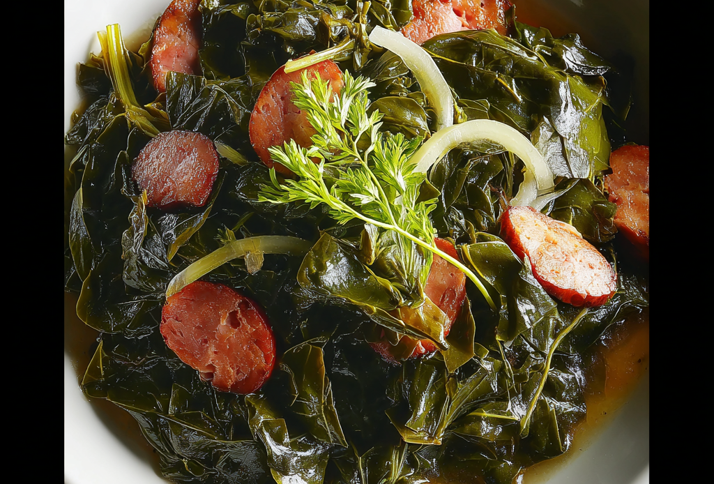 Collard Greens with Smoked Turkey