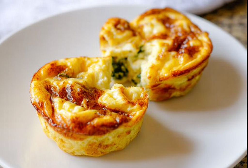 Cottage Cheese and Egg Bites