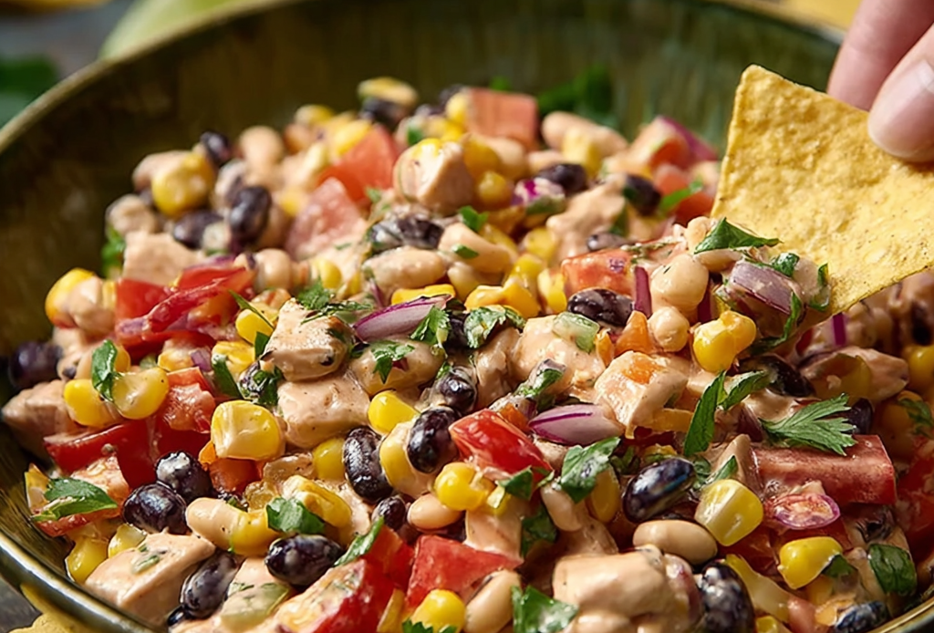 Cowboy Caviar Salad with Black Beans