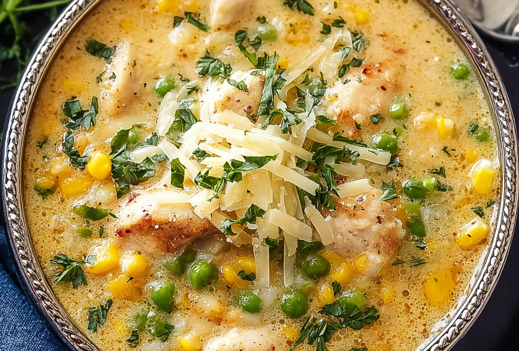 Creamy Chicken and Corn Chowder