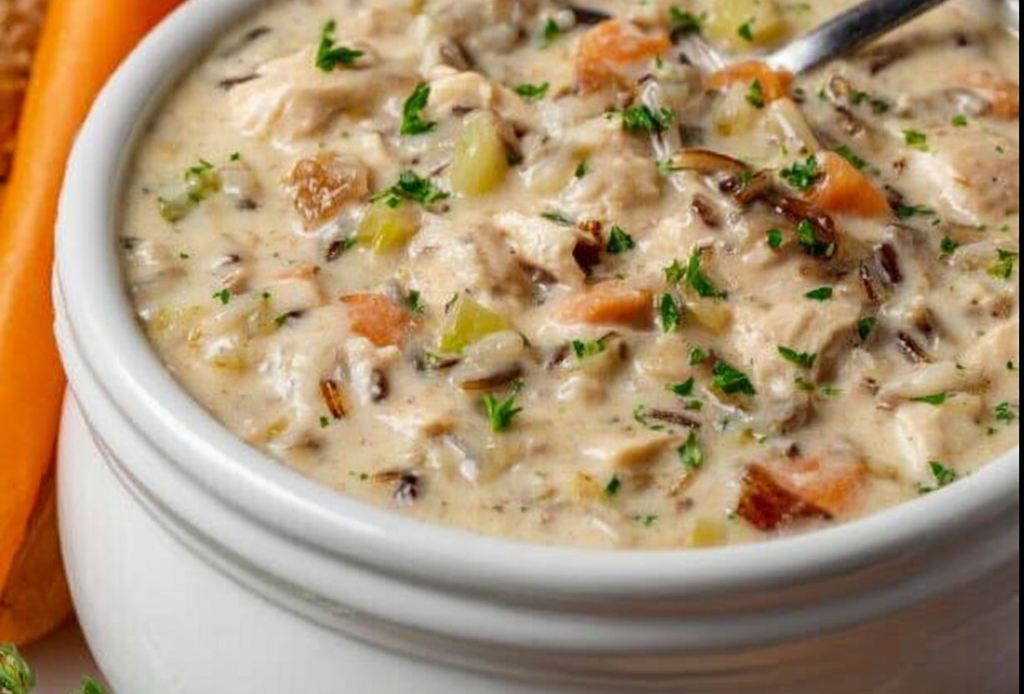 Creamy Chicken with Wild Rice Soup