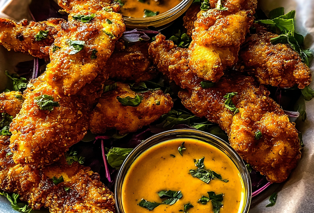 Crispy Turmeric Chicken Tenders