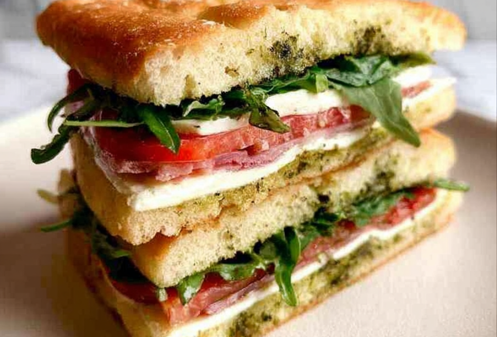 Focaccia Sandwich Preparation Methods