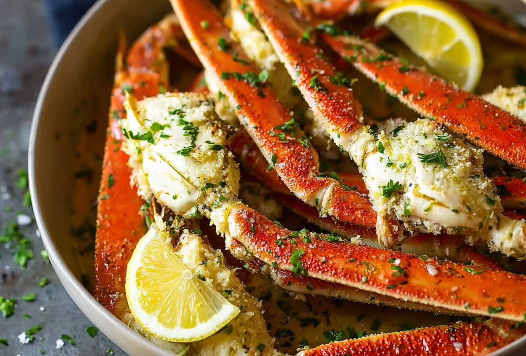 Garlic Butter Crab Legs