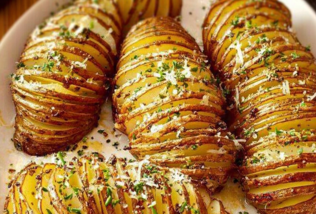 Hasselback Potatoes Preparation and Cooking