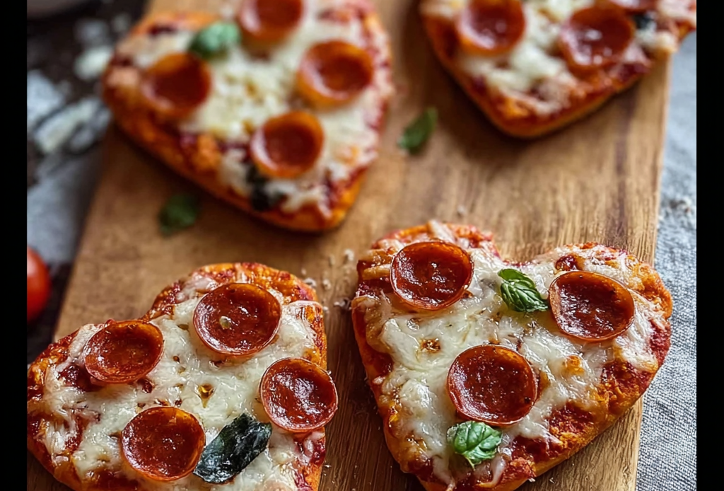 Heart-Shaped Pizza Preparation Methods