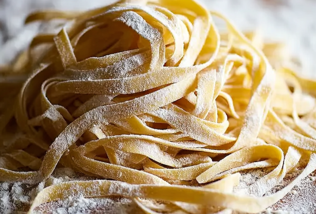 Homemade Pasta Preparation