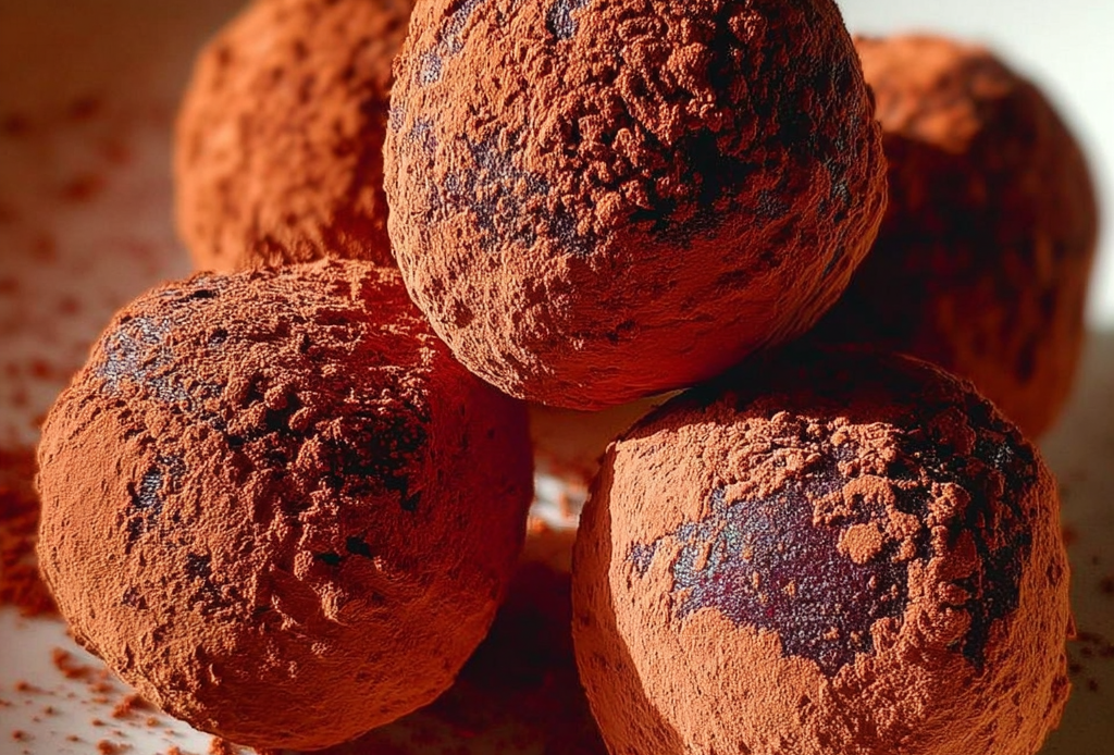 Homemade Strawberry Truffles