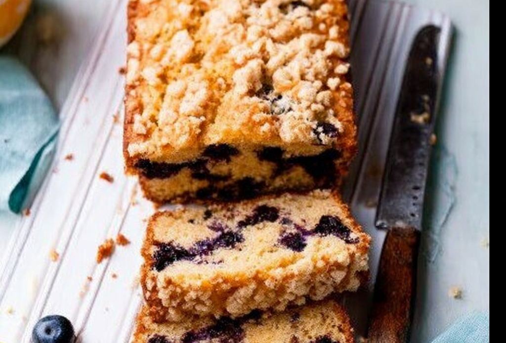 Lemon Blueberry Quick Bread