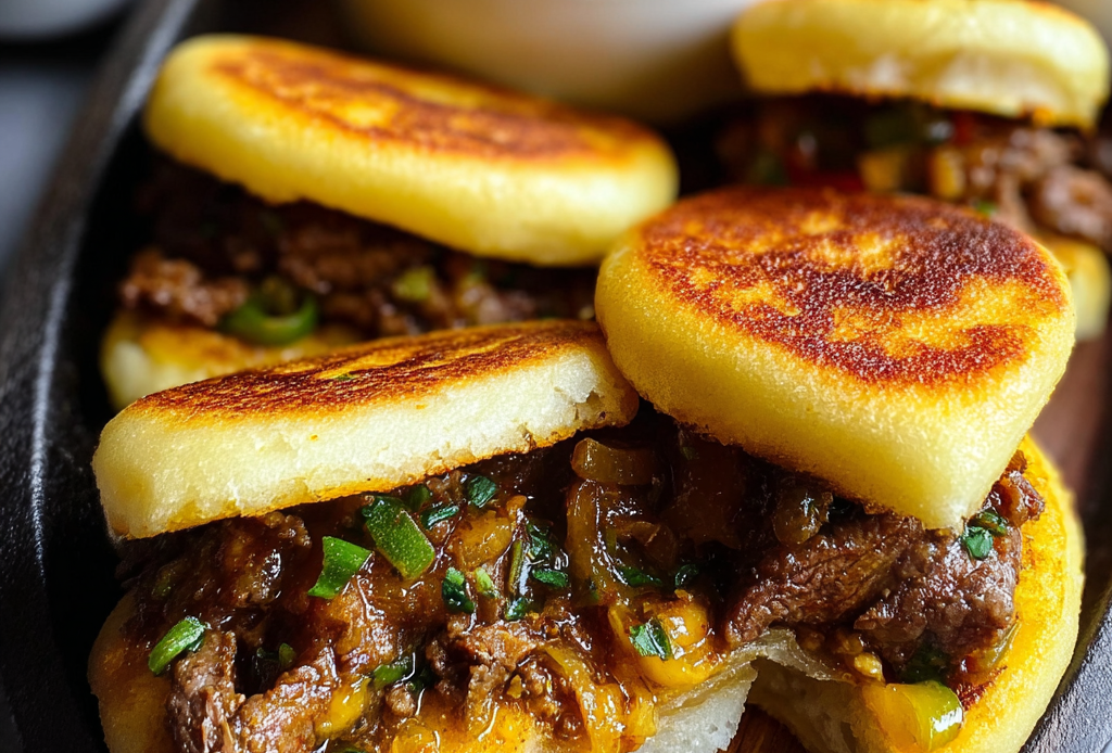 Pan Bread with Ground Beef Filling