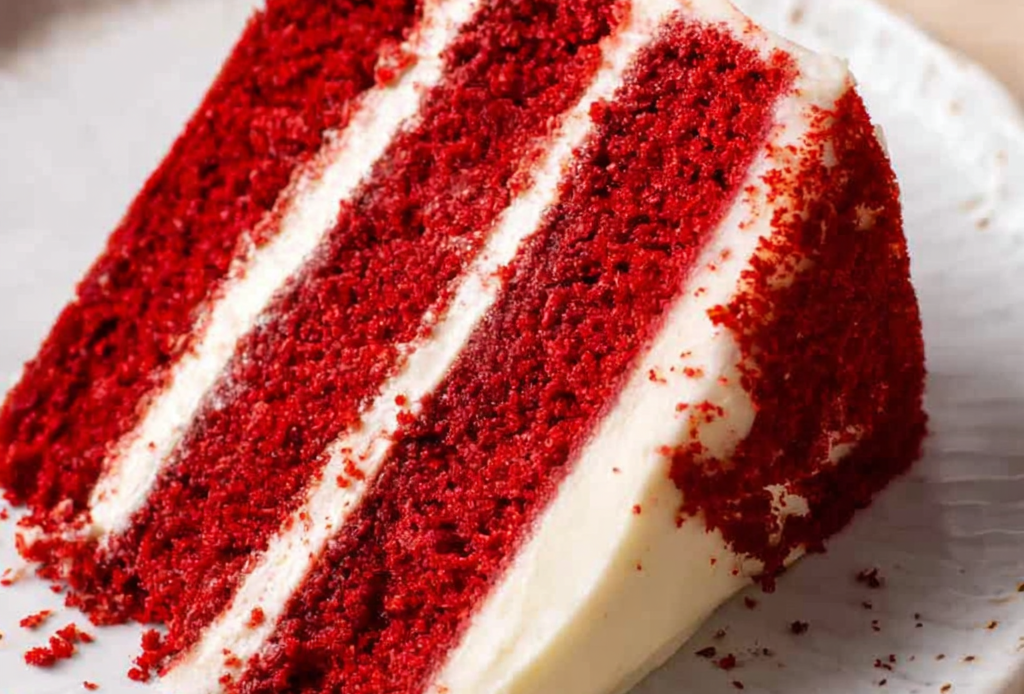 Red Velvet Layer Cake with Cream Cheese Frosting