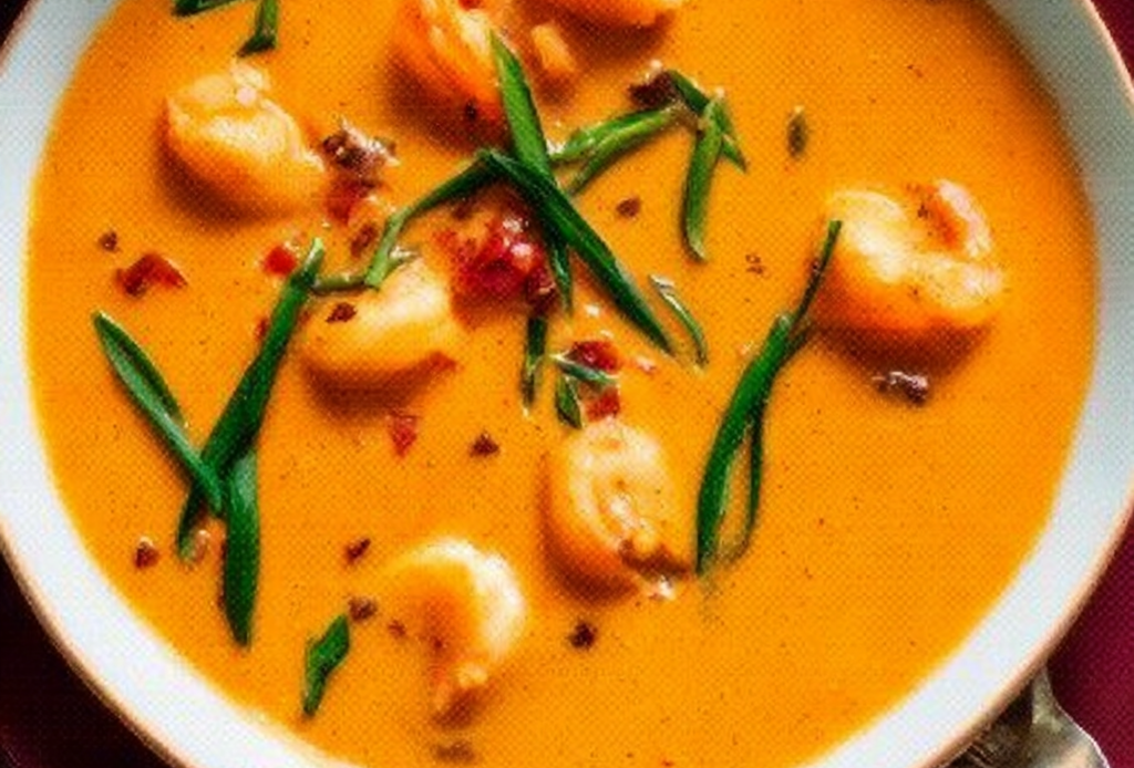 Shrimp and Tomato Cream Soup