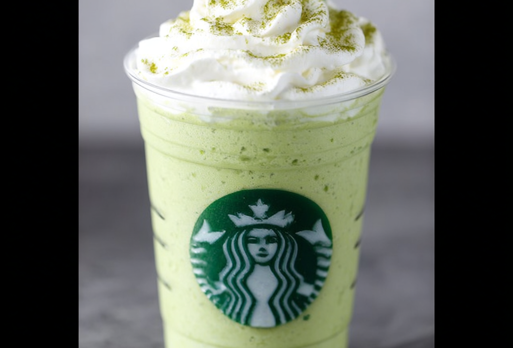 Starbucks Matcha Green Tea Frappuccino Preparation