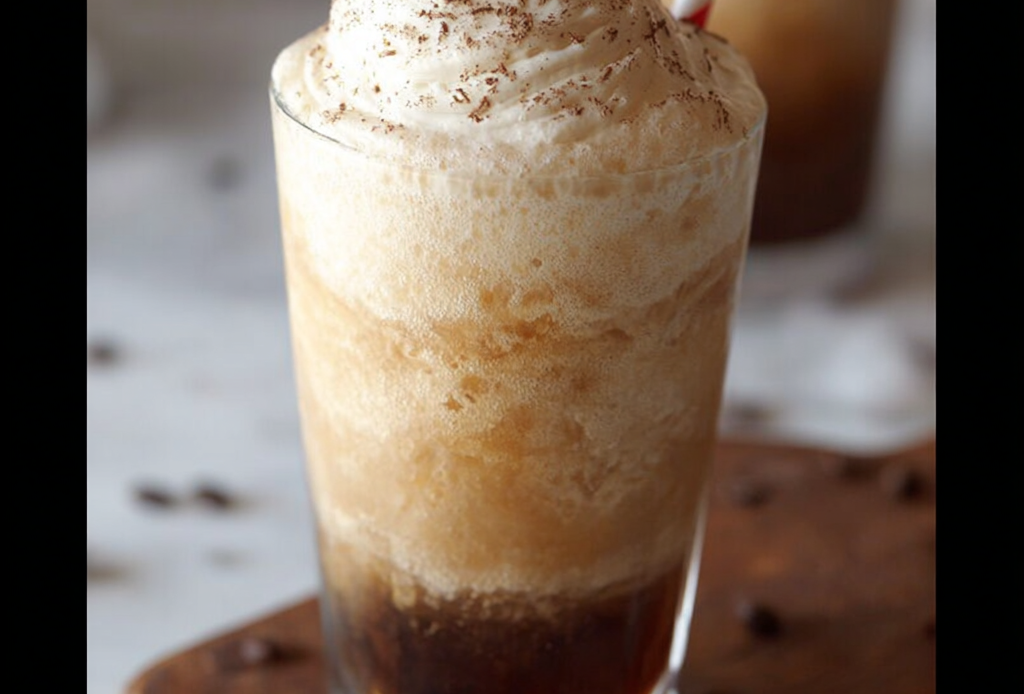 Vanilla Bean and Root Beer Float